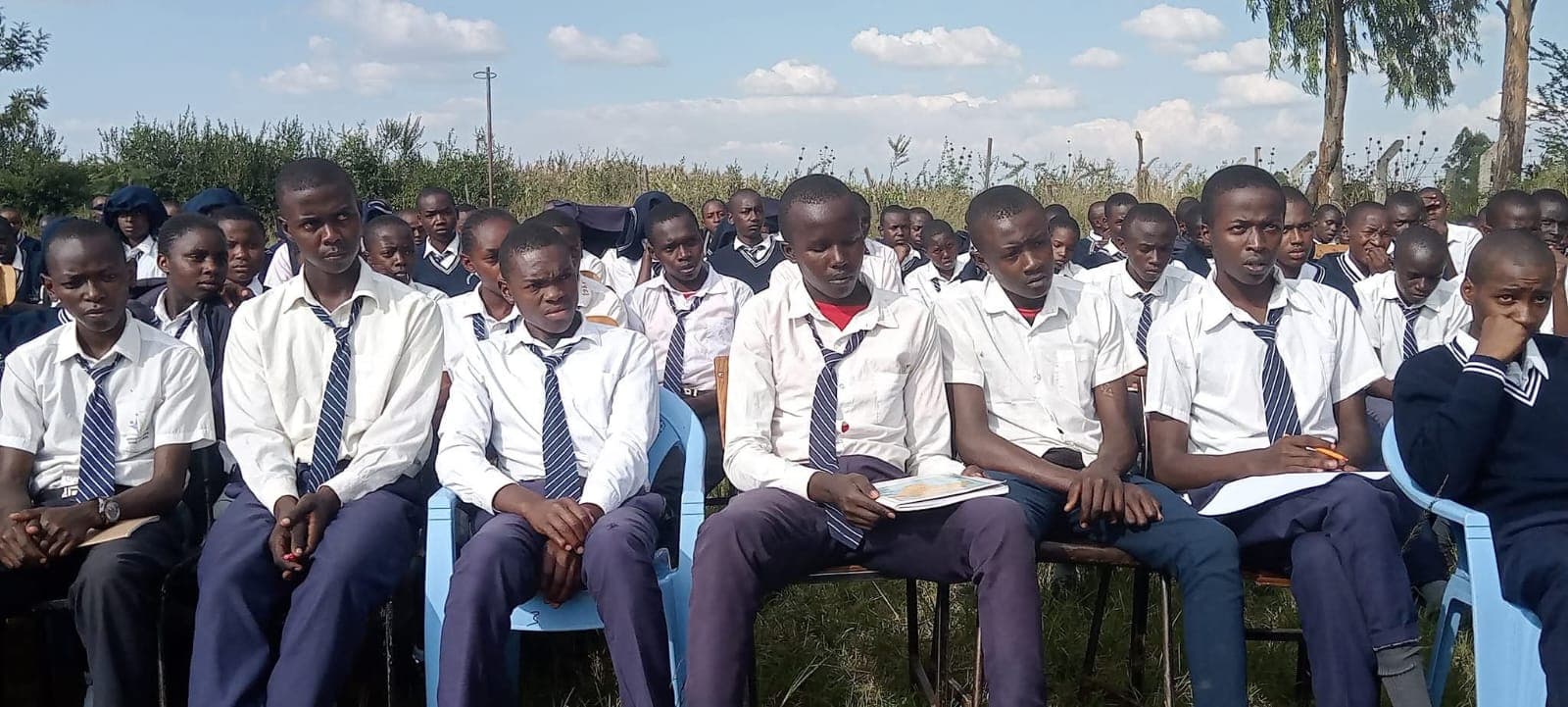 Student activities at Rongai High School