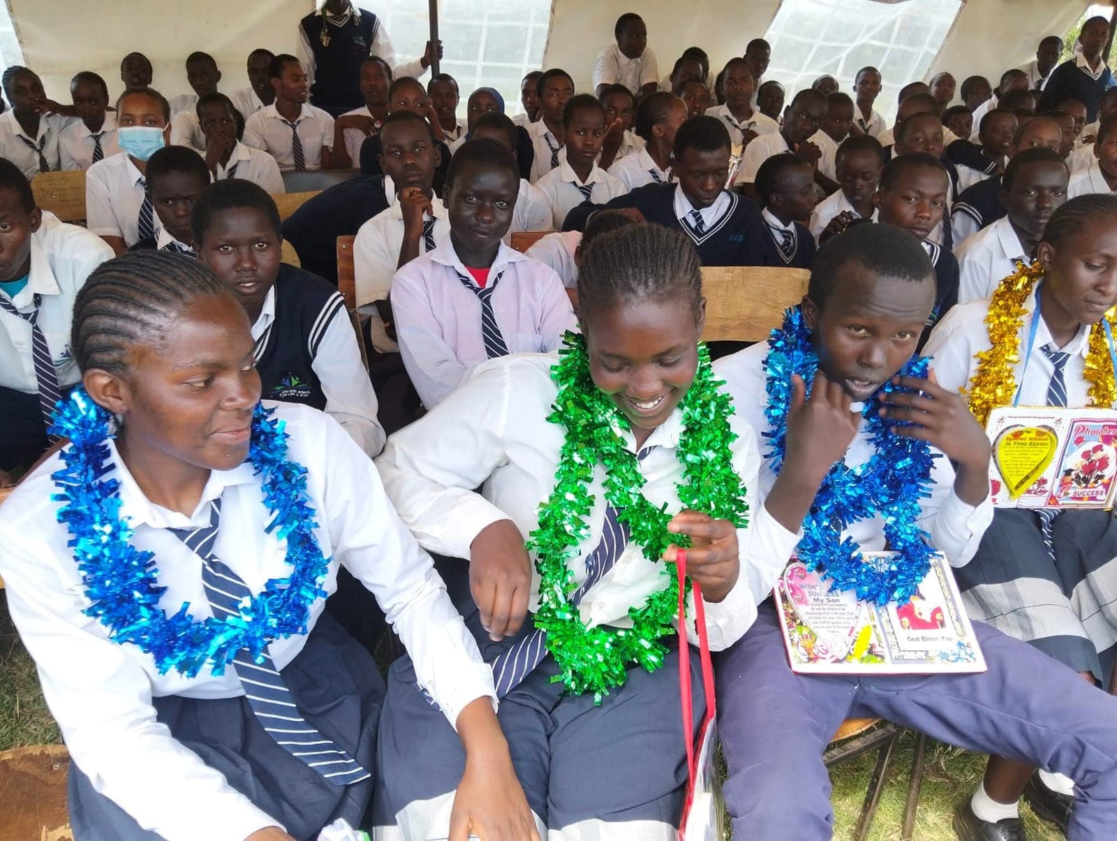 Student activities at Rongai High School